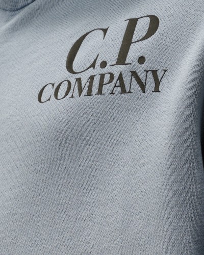 CP COMPANY GILET ZIPPE A CAPUCHE