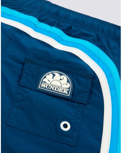 SUNDEK MAILLOT DE BAIN ENFANT COURT TAILLE ÉLASTIQUE