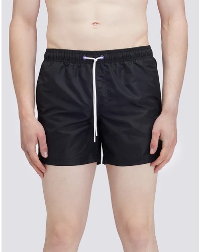SUNDEK MAILLOT DE BAIN HOMME TAILLE COURTE ÉLASTIQUÉE TAFFETAS ICONIQUE ARC-EN-CIEL 2 COULEURS