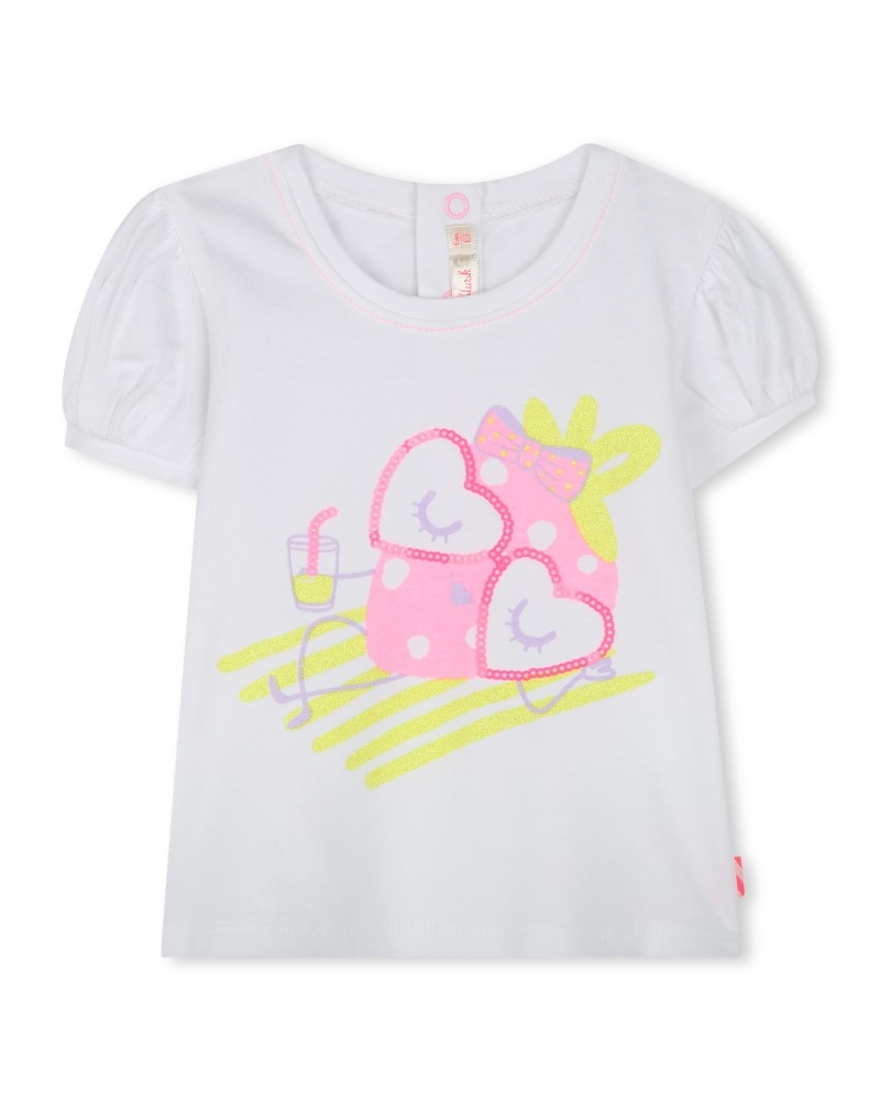 TEE-SHIRT A MANCHES COURTES BILLIEBLUSH