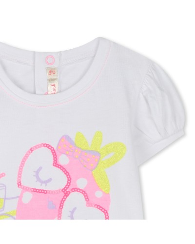 TEE-SHIRT A MANCHES COURTES BILLIEBLUSH