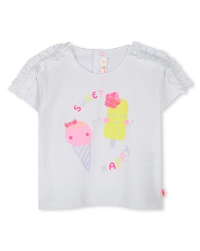 TEE-SHIRT AMNCHES COURTES BILLIEBLUSH