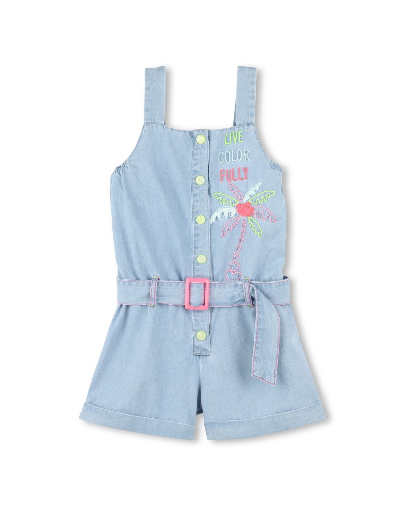COMBI SHORT EN DENIM BILLIEBLUSH