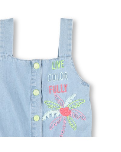 COMBI SHORT EN DENIM BILLIEBLUSH