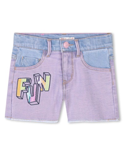 SHORT EN DENIM BILLIEBLUSH