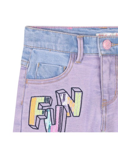 SHORT EN DENIM BILLIEBLUSH