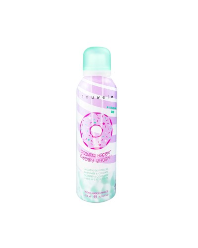 INUWET Coffret mousse de douche et accessoires " fun bath box" - Donut