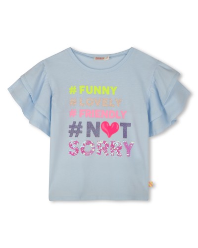 TEE-SHIRT EN JERSEY BILLIEBLUSH