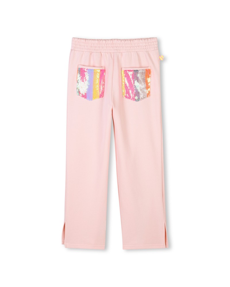 PANTALON EN MOLLETON BILLIEBLUSH