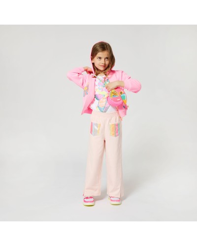 PANTALON EN MOLLETON BILLIEBLUSH
