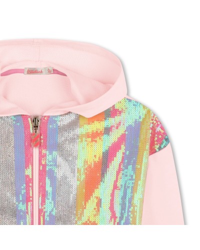 CARDIGAN EN MOLLETON BILLIEBLUSH