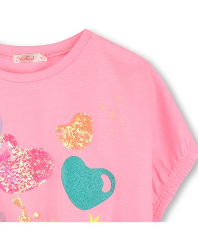 TEE-SHIRT EN JERSEY BILLIEBLUSH