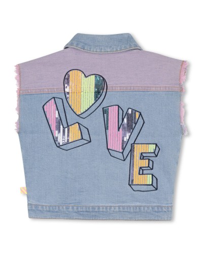 VESTE EN DENIM BILLIEBLUSH