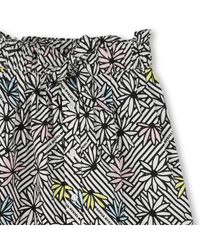 JUPE EN PERCALE DE COTON SONIA RYKIEL
