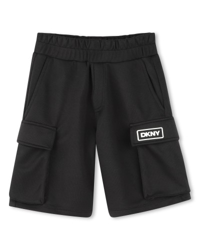 SHORT EN JERSEY PIQUÉ DKNY
