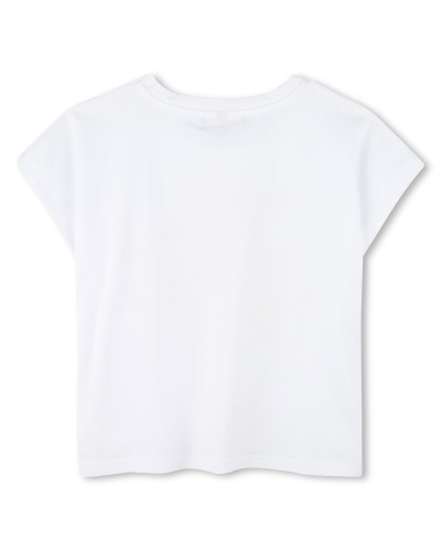 TEE-SHIRT EN JERSEY COTON DKNY