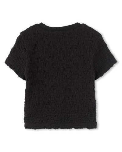 TEE-SHIRT EFFET GAUFFRÉ DKNY