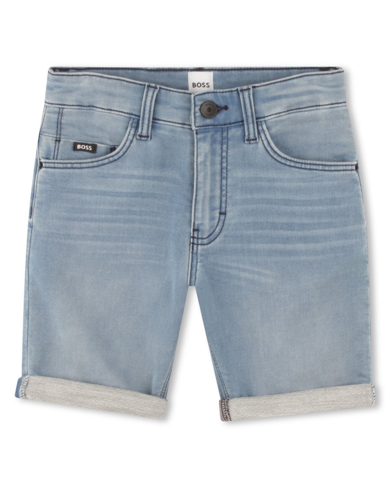 SHORT EN MAILLE DE COTON  BOSS