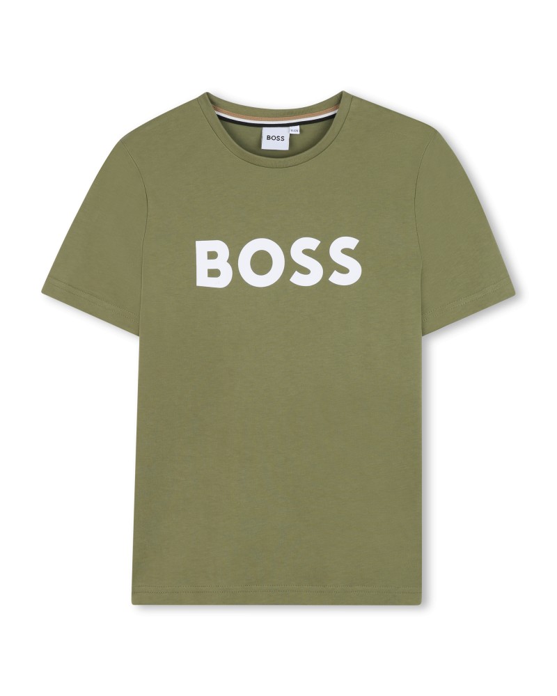 TEE-SHIRT EN JERSEY COTON BOSS