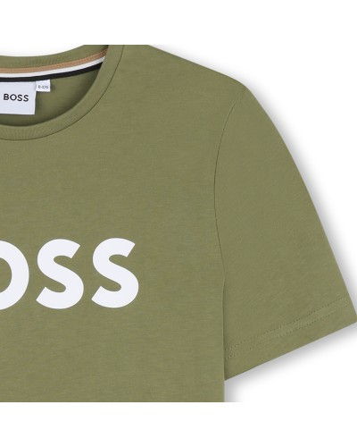 TEE-SHIRT EN JERSEY COTON BOSS