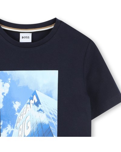 TEE-SHIRT EN JERSEY COTON BOSS