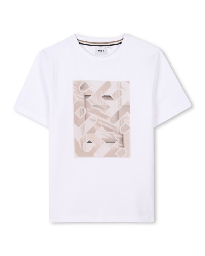 TEE-SHIRT EN JERSEY COTON  BOSS