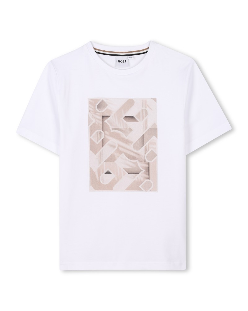 TEE-SHIRT EN JERSEY COTON  BOSS