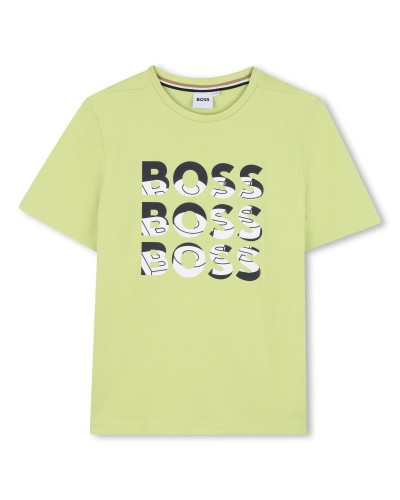 TEE-SHIRT EN JERSEY COTON  BOSS