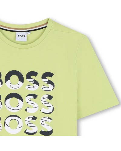 TEE-SHIRT EN JERSEY COTON  BOSS