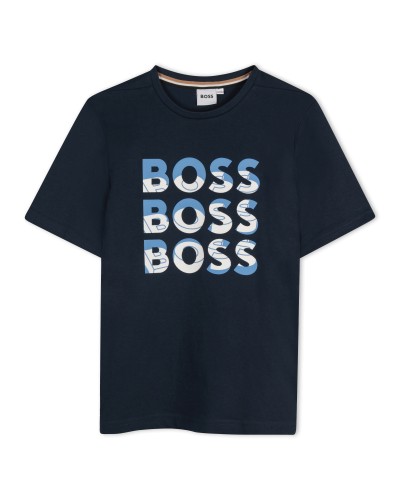TEE-SHIRT EN JERSEY COTON  BOSS