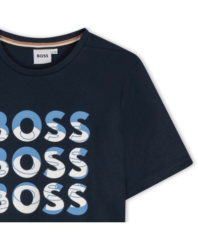 TEE-SHIRT EN JERSEY COTON  BOSS