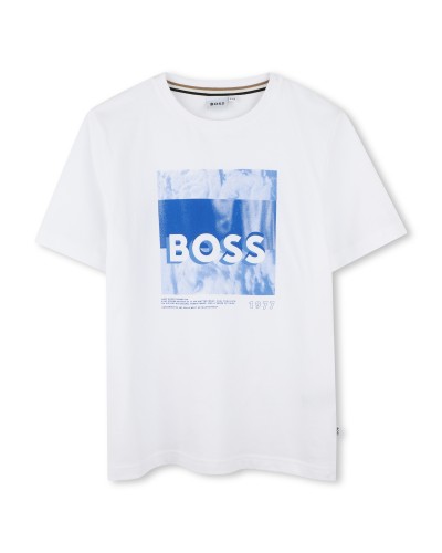 TEE-SHIRT EN JERSEY COTON BOSS