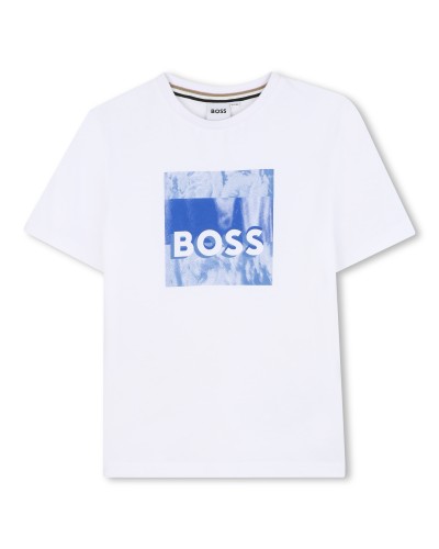TEE-SHIRT EN JERSEY COTON BOSS