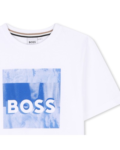 TEE-SHIRT EN JERSEY COTON BOSS