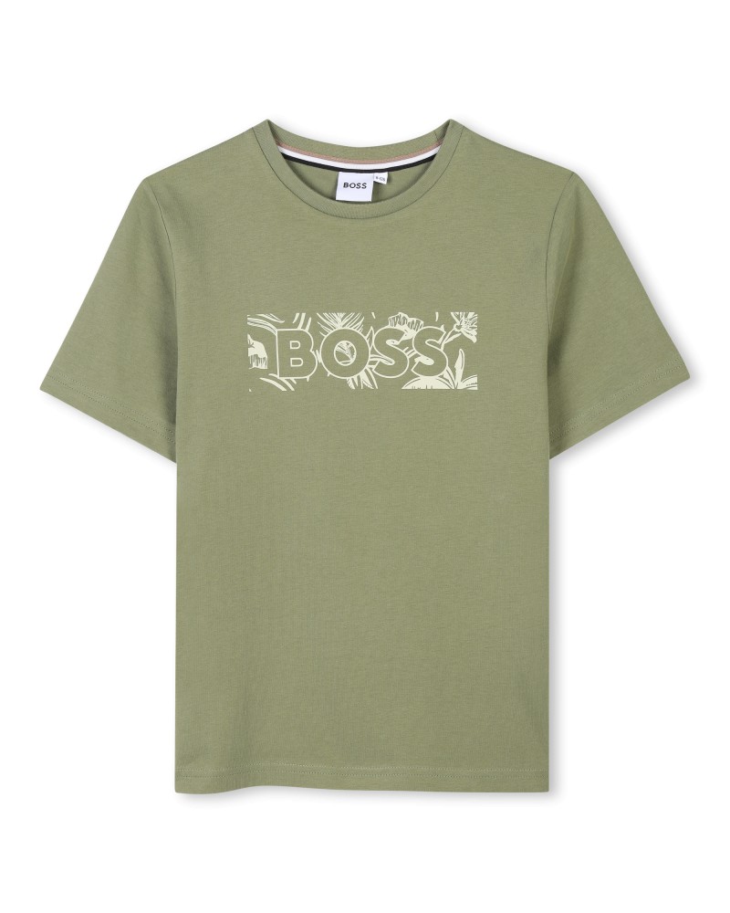 TEE-SHIRT EN JERSEY COTON BOSS