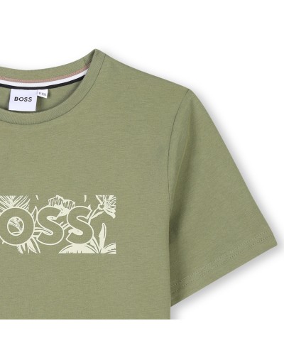 TEE-SHIRT EN JERSEY COTON BOSS
