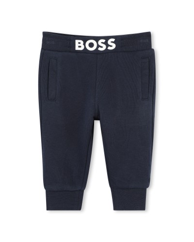 PANTALON JOGGING MOLLETON BOSS