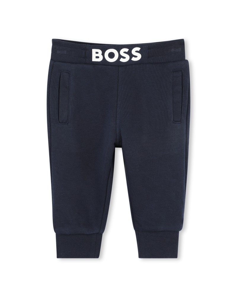 PANTALON JOGGING MOLLETON BOSS