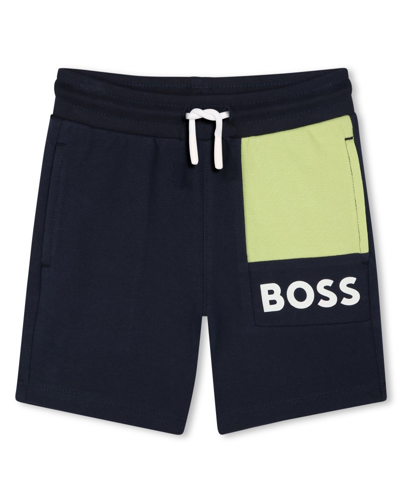 SHORT EN PIQUÉ COTON BOSS