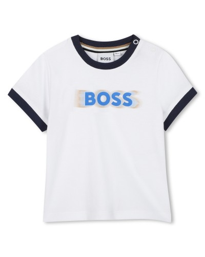 TEE-SHIRT EN JERSEY COTON BOSS