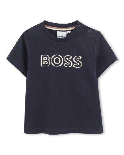 TEE-SHIRT EN JERSEY COTON BOSS