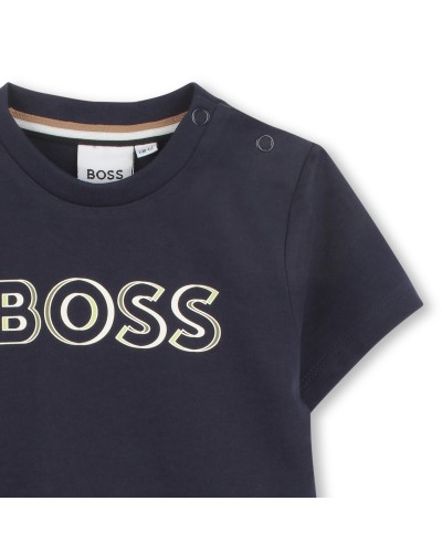 TEE-SHIRT EN JERSEY COTON BOSS