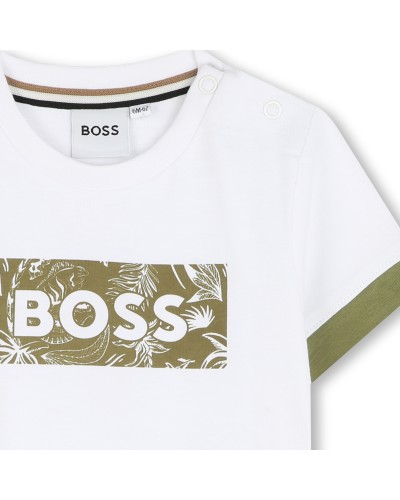 TEE-SHIRT EN JERSEY COTON BOSS