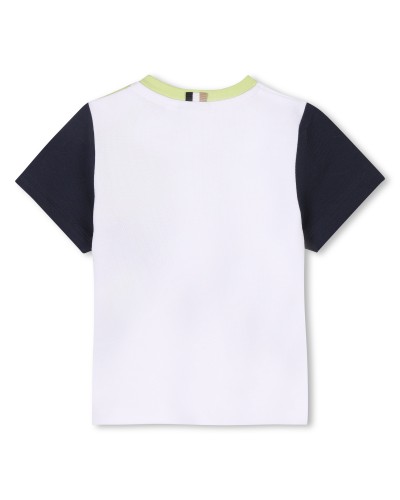 TEE-SHIRT EN PIQUÉ COTON BOSS