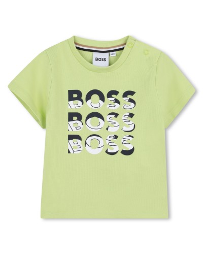TEE-SHIRT EN JERSEY COTON BOSS