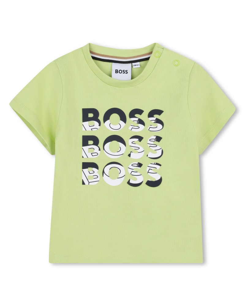 TEE-SHIRT EN JERSEY COTON BOSS