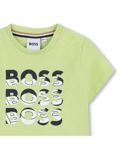 TEE-SHIRT EN JERSEY COTON BOSS