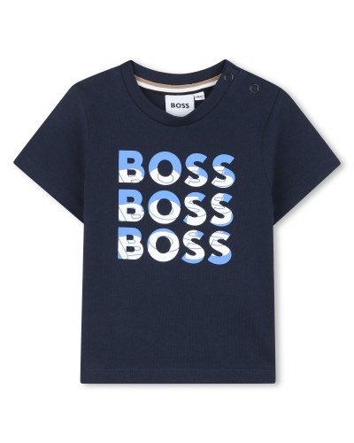 TEE-SHIRT EN JERSEY COTON BOSS