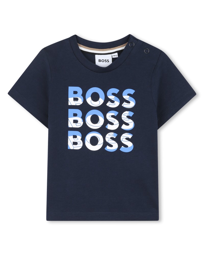 TEE-SHIRT EN JERSEY COTON BOSS