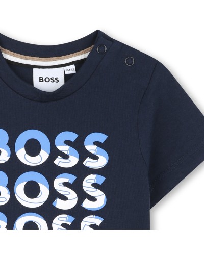 TEE-SHIRT EN JERSEY COTON BOSS
